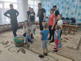 Весёлые старты "Всё начинается с семьи".